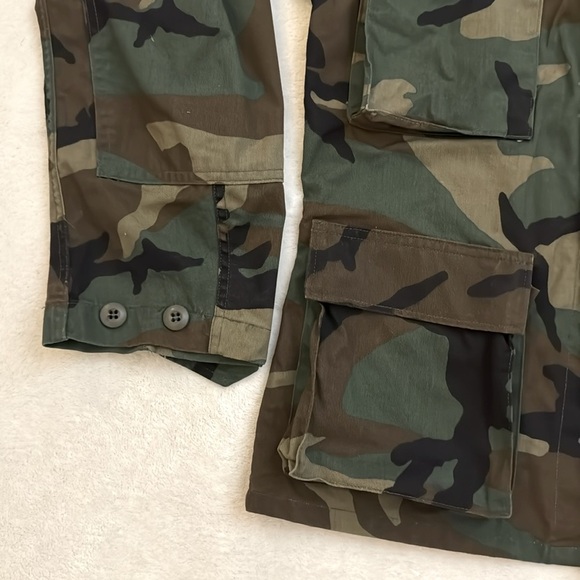 Vintage Military Woodland Combat Camo Coat - Picture 4 of 8